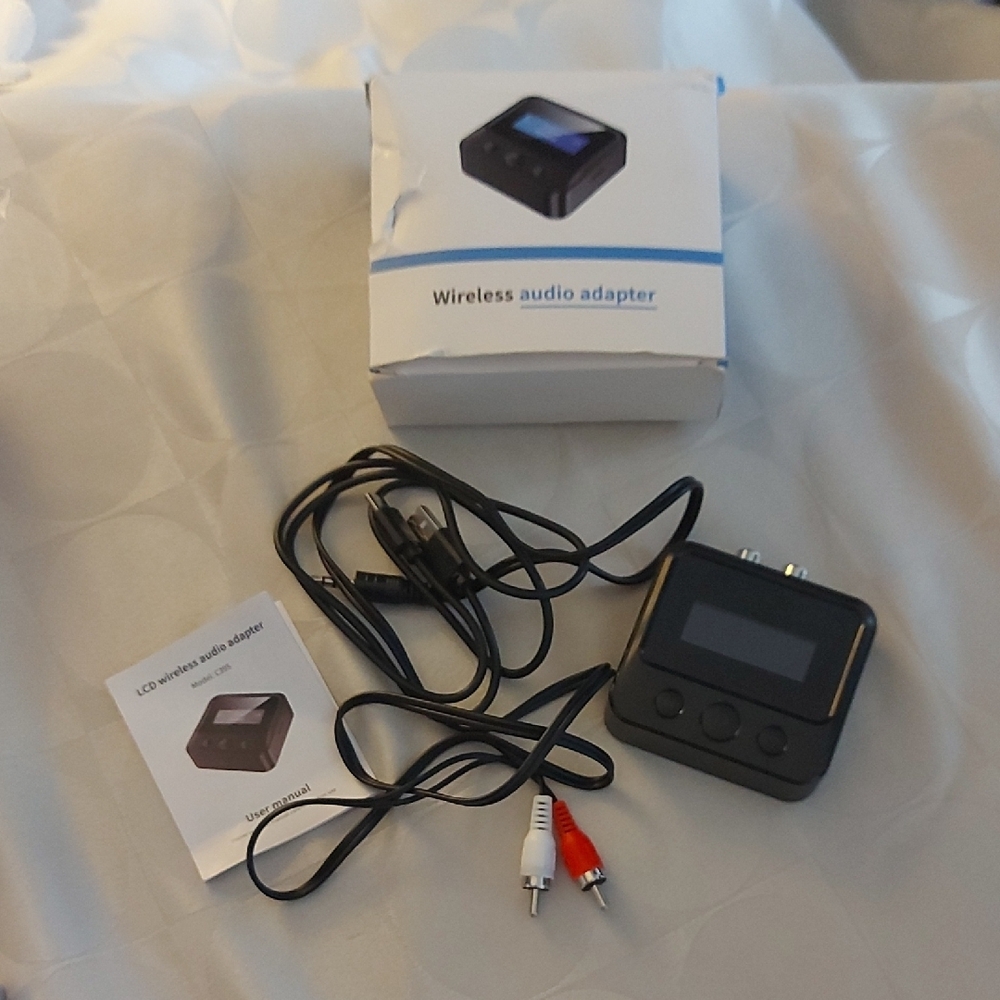 Wireless Audio Adapter with LCD Display